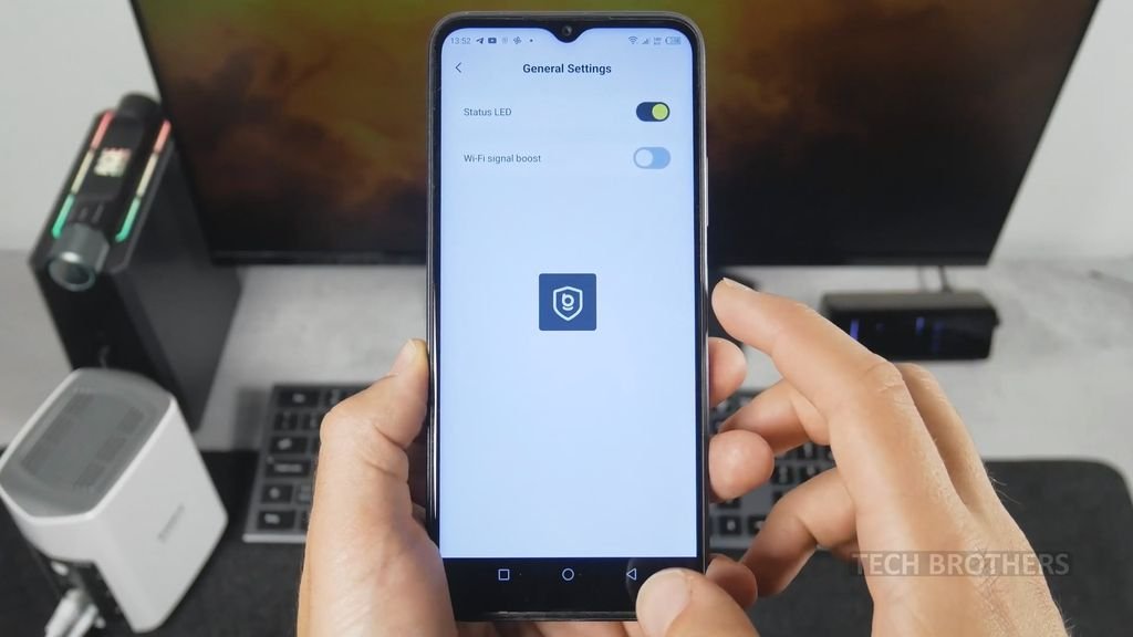 General Settings in Baseus Security app