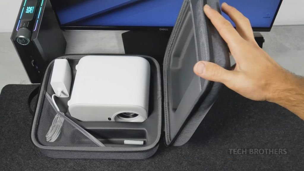 Redmi Projector Lite in carrying case