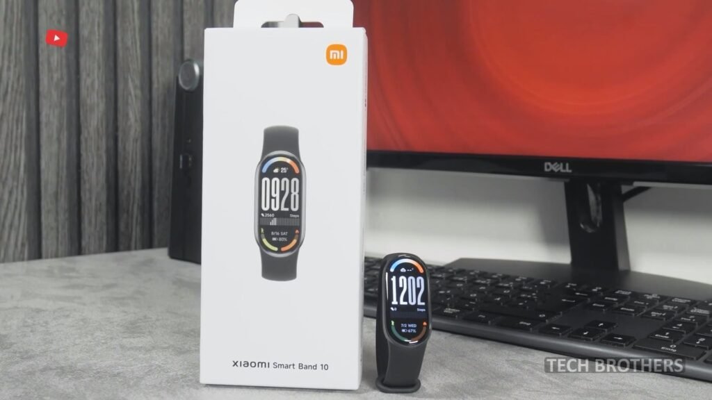 Xiaomi Smart Band 10 and box