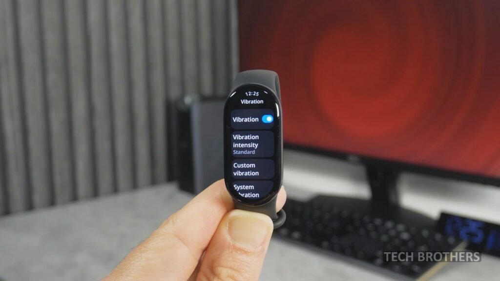Xiaomi Smart Band 10 Vibration Settings