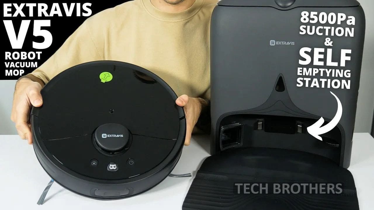 Extravis V5 Review: Affordable Self-Emptying Robot Vacuum and Mop!